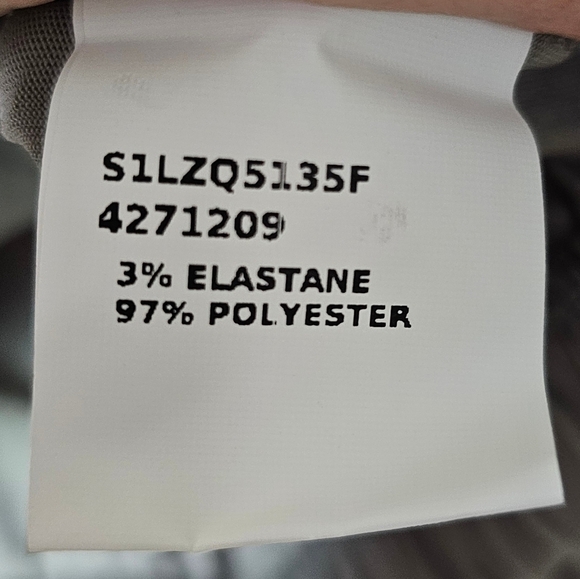 CHICME Womens 2pc Long Sleeve Top, Chain Print Color Block Skirt, Purple & White - Picture 11 of 11